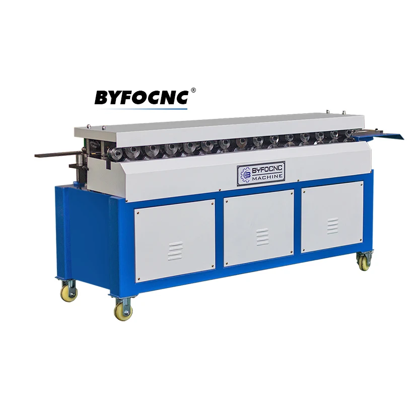 HVAC duct fabrication equipments T12/T15 TDF flange forming machine