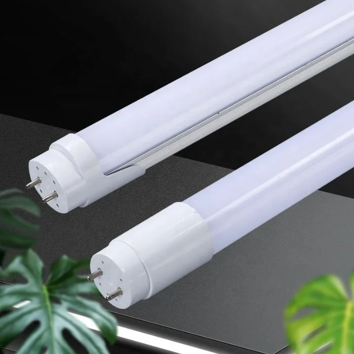 1.2m 1.5m T5 T8 led tube light bulbs 2ft 4ft 8ft 120cm aluminum 5000k daylight white 18w 24w plastic glass t8 led light tube