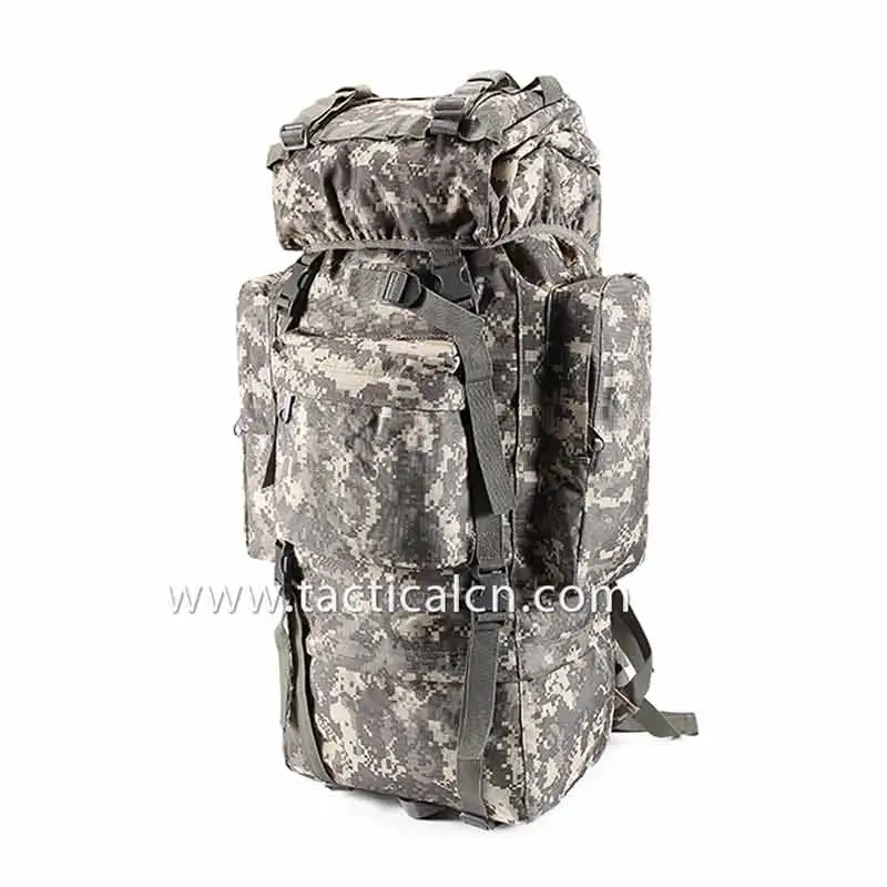 Camouflage Outdoor Waterproof Survival Hunting Tactical Backpack 65L/100L Large Capacity Field Training Bag