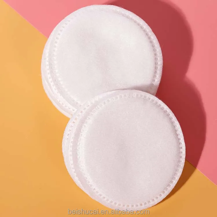 Free Samples OEM Design Round Cotton Pads  Customized Disposable Cotton Cotton Face Pads