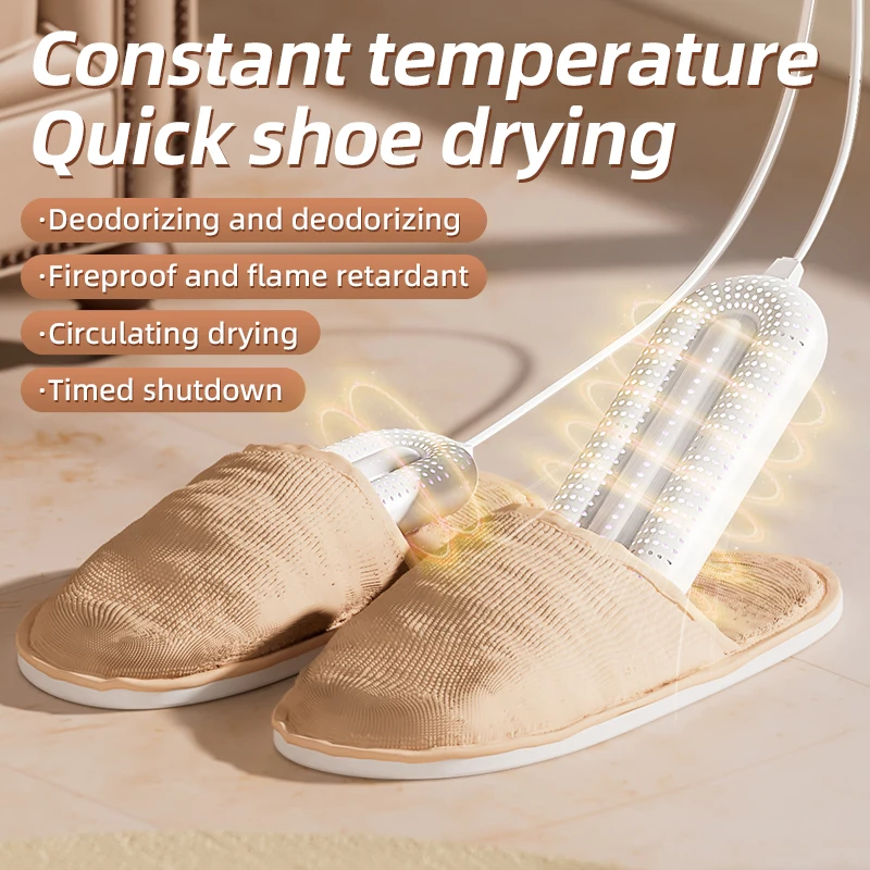 NEW Winter PTC Home Smart Boot Sock Slipper Dryer Portable Electric UV Intelligent Air Circulation Ski Shoe Dryer