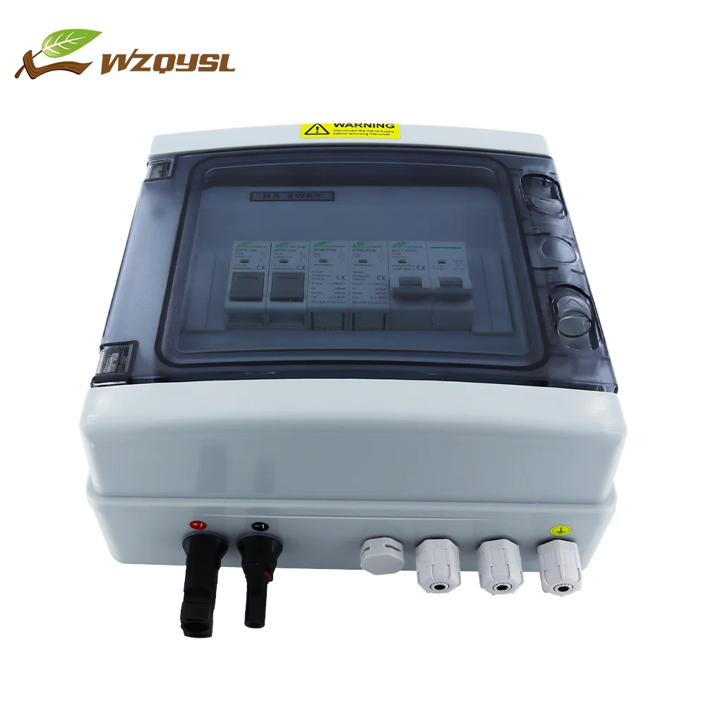 WZQYSL QYHA-PV1/1 IP66 1/2/3/4/ IN OUT 1/2/3/4 500 В 1000 Pv блок комбайнера Dc коробка