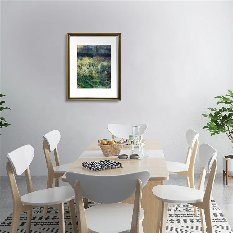 Modern design living room custom luxury eco-friendly wood painting