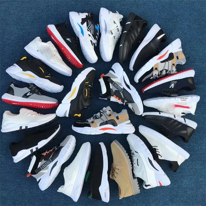 Брендовые дизайнерские высококачественные модные повседневные использованные мужские спортивные ботинки смешанные стильные кроссовки в наличии