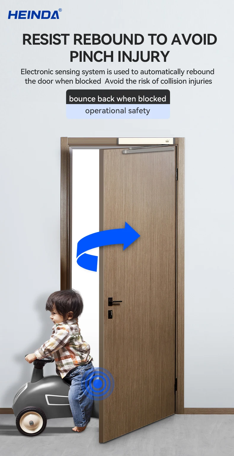 Ultra-narrow Electric Door Closer with Remote Control CD-68