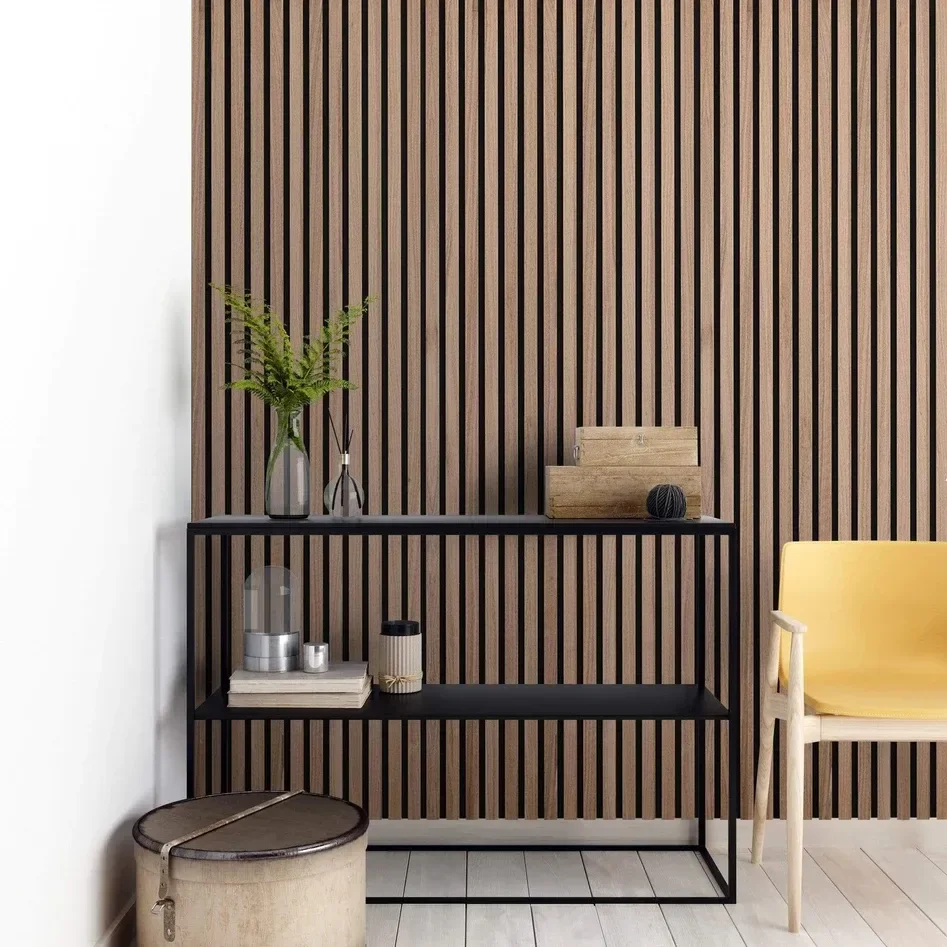 Wholesale High quality home decoration fire resistant wall panels high density MDF acoustic 3D wall sound proof wall panel