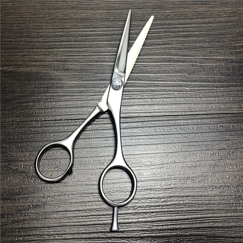 
professional stainless steel hair cutting thinning scissors set and black haircut barber scissors 