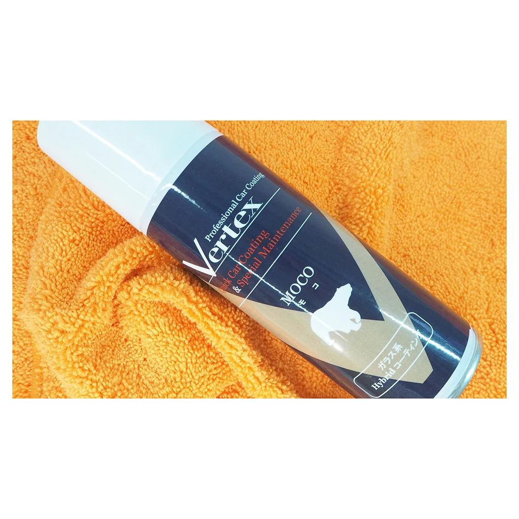 Contains no fluorine compounds Vertex MOCO gloss and luster auto car care chemical