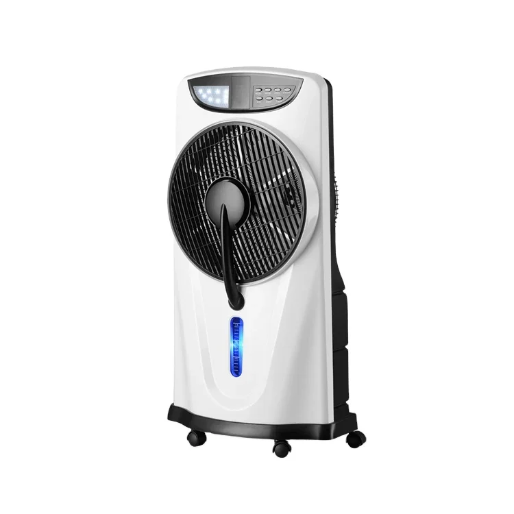 12 inch misting fans natural wind standing fan with Large volume water tank for household outdoor office