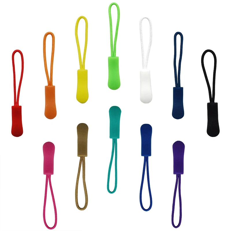 Factory Custom Logo Attractive Excellent Quality Durable Rubber Zipper Pulls Plastic Pvc Zipper Puller