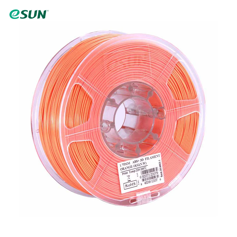 eSUN ABS+ 1.75mm /2.85mm 3d filament for 3D printer ABS Plus 3d filament 1.75
