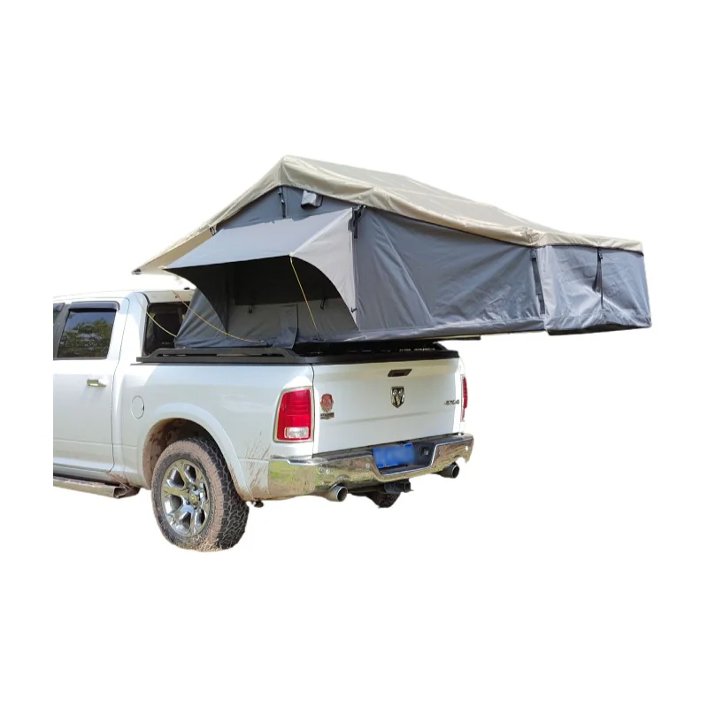 Factory sale rtt soft shell 4wd road camping tents glamping mini camper trailer car tent