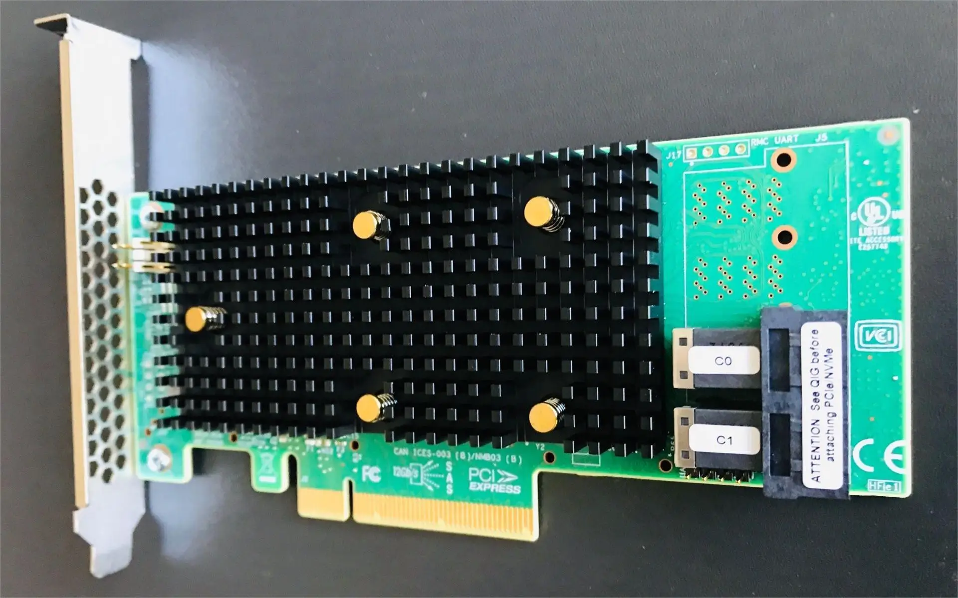 Китайский клиент новый 8-портовый контроллер 12Gbs SAS/SATA/PCI Express3.1 RAID 05-50008-02 MEGARAID 9440-8i