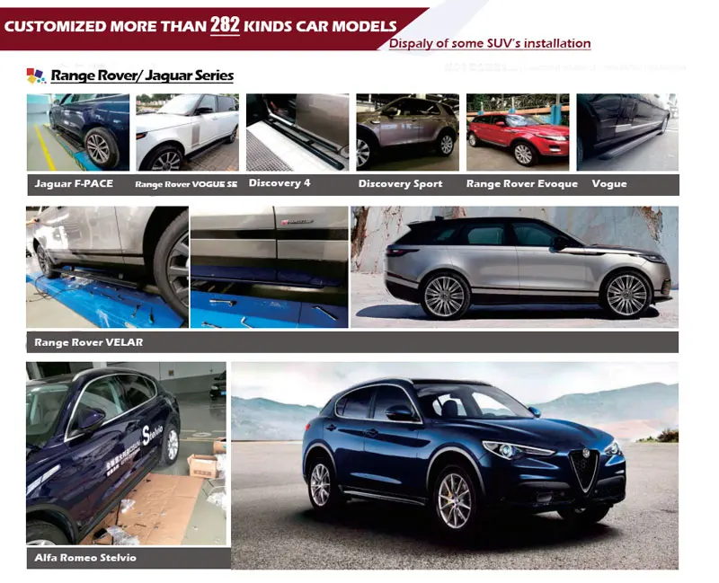 JEEP GRAND CHEROKEE Waterproof 4x4 Electric running board automatic electric side steps