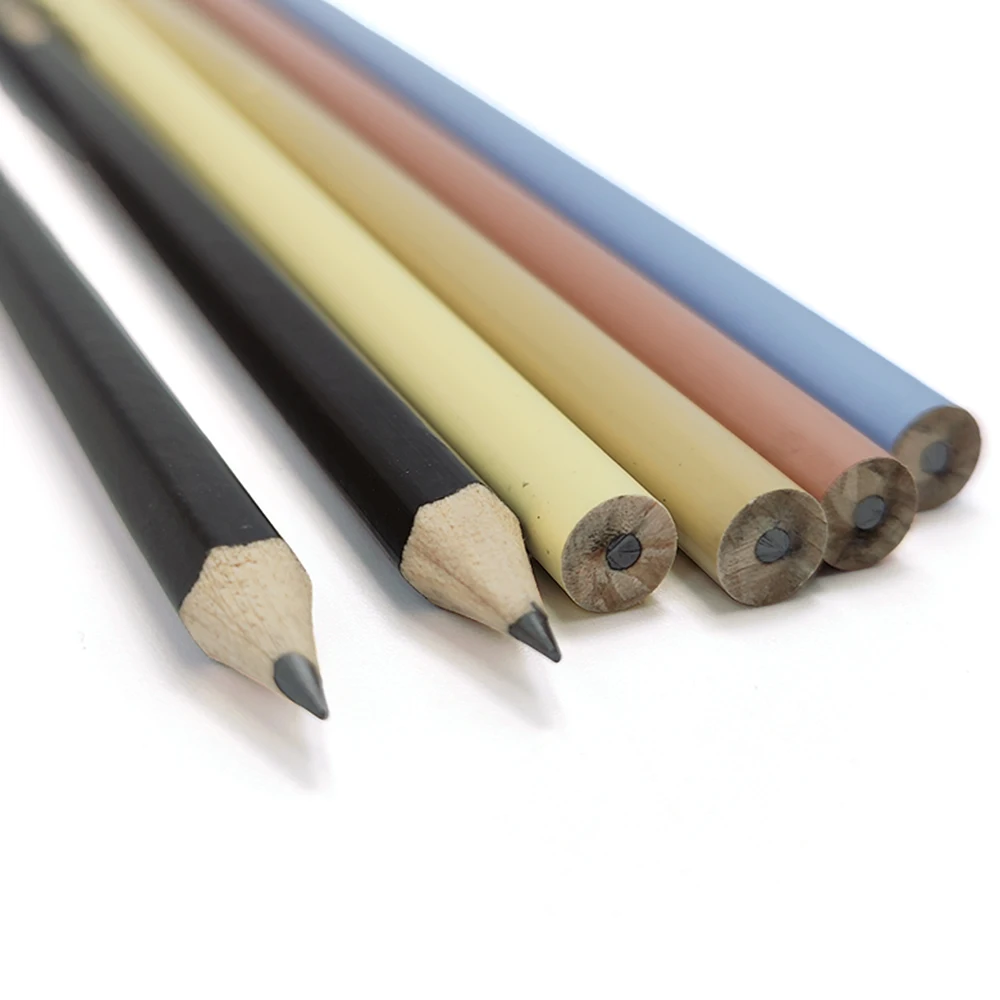 Manufacturer hot wholesale office stationery supplies fashion customized print wood pencils eraser top sketch Pencil With Logo