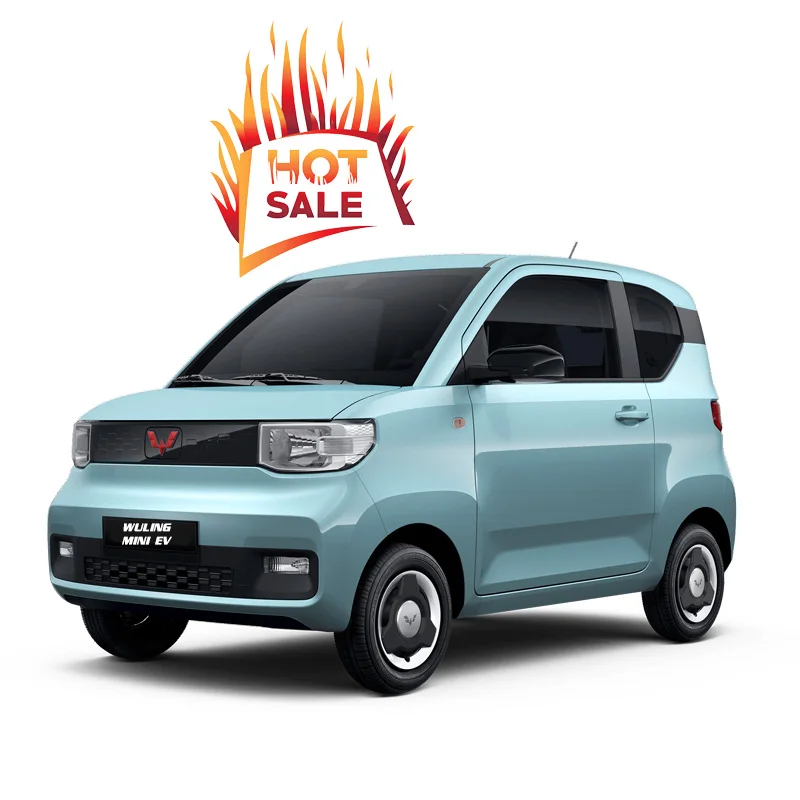 2024 Popular Cheap Wuling Mini EV Small 4 Seats 170km 215km Cute Fast Charge Car For Adults