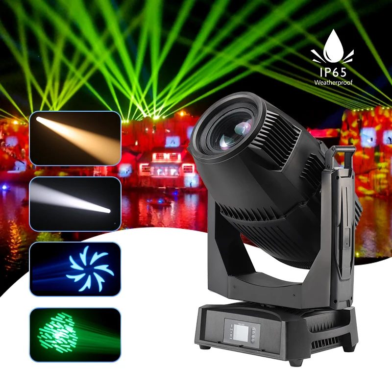 1000W IP65 Moving Head 3 in 1 spotlight heads moving light led stage lights outdoor laser light show equipment led outdoor wash