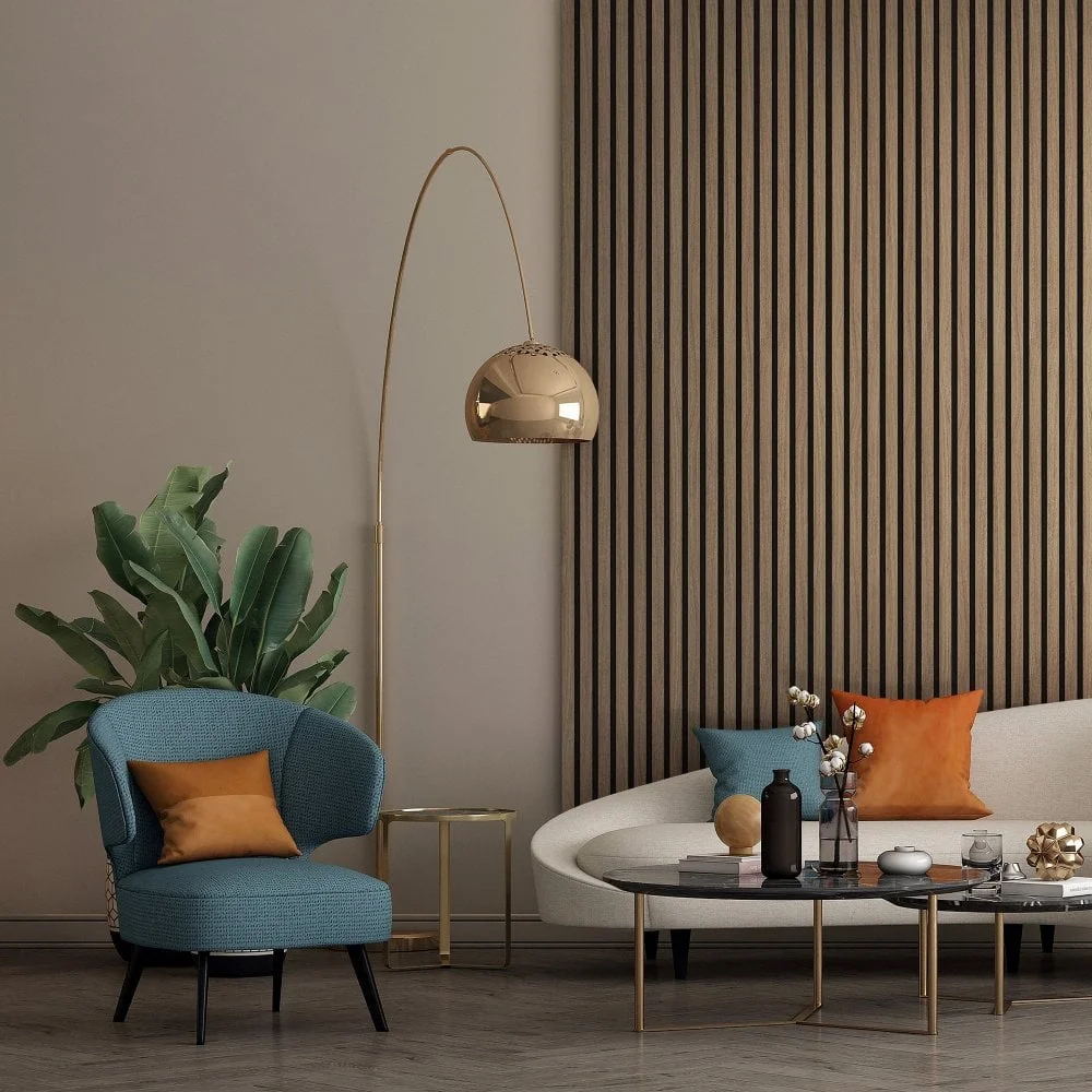 Wood Veneer Wrapped Slat Wall Panels 3d Acoustic Panels For Interior Wall Decor Soundproof Paneling with digital printing