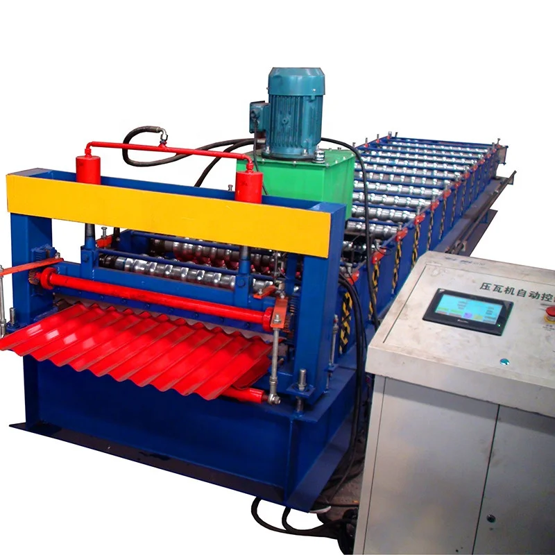 corrugated sheet roofing machine Making Machine Corrugated Tile Roll Forming Machine