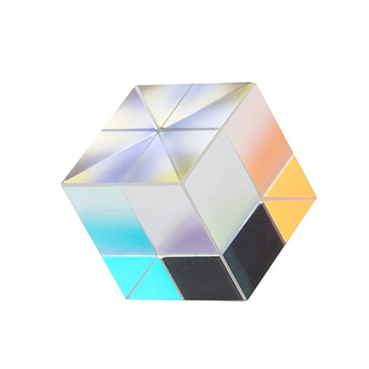 2022 new style high quality intelligence colorful corner optical prism cube for kids