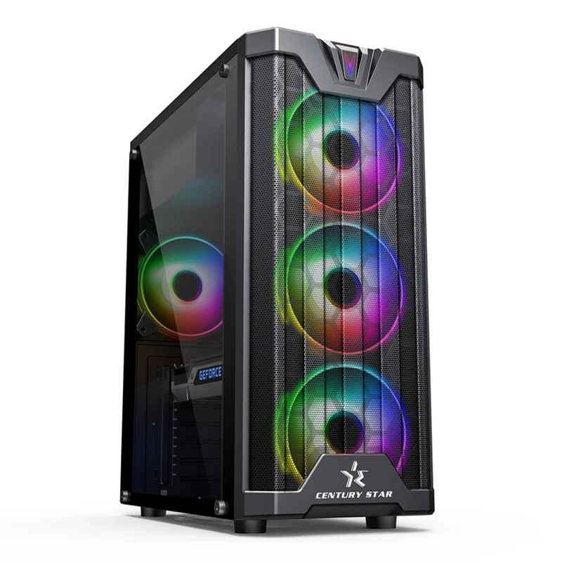 2021 Wholesale competitive Game Desktop Host 8G RAM 256GB SSD Desktop Computer for home student celeron Pentium processor