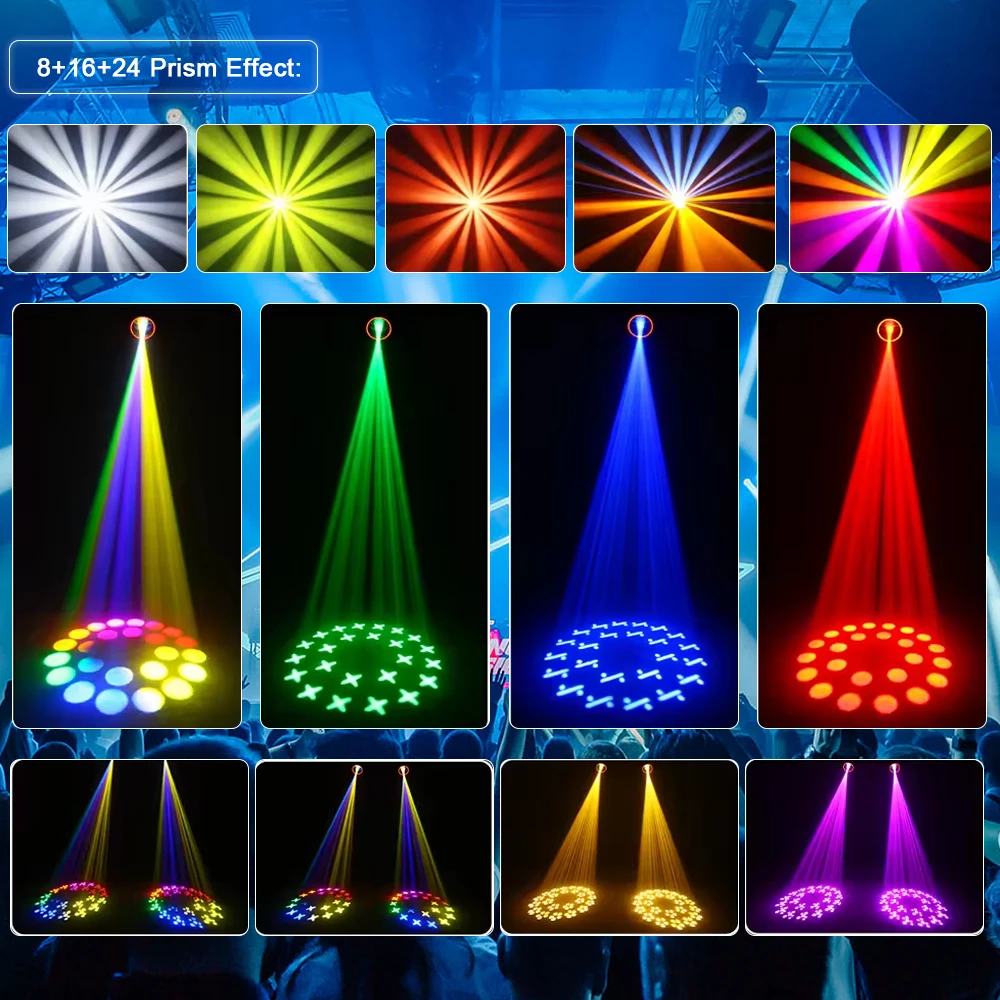 Professional Stage Lamp With Led Strip Ring High Quality Sharpy 295w Beam 14R Dmx Moving Head For Disco Dj Night Club Party Bar