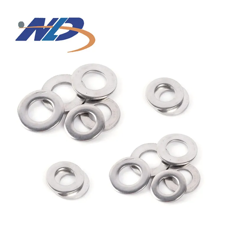 Factory Wholesale Zinc Plated DIN125 Flat Washers Stainless Steel 304 316 Black Oxide Thin Shim Spring Washer GB Standard