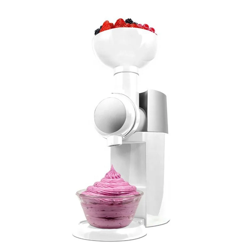 Household Diy Kids Small Ice Cream Maker Electric Automatic Fruit Soft Ice Cream Maker