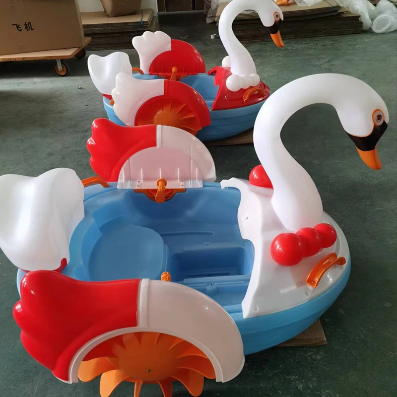 Summer water park factory direct sale swan swimming pool paddle boat for adults and kids
