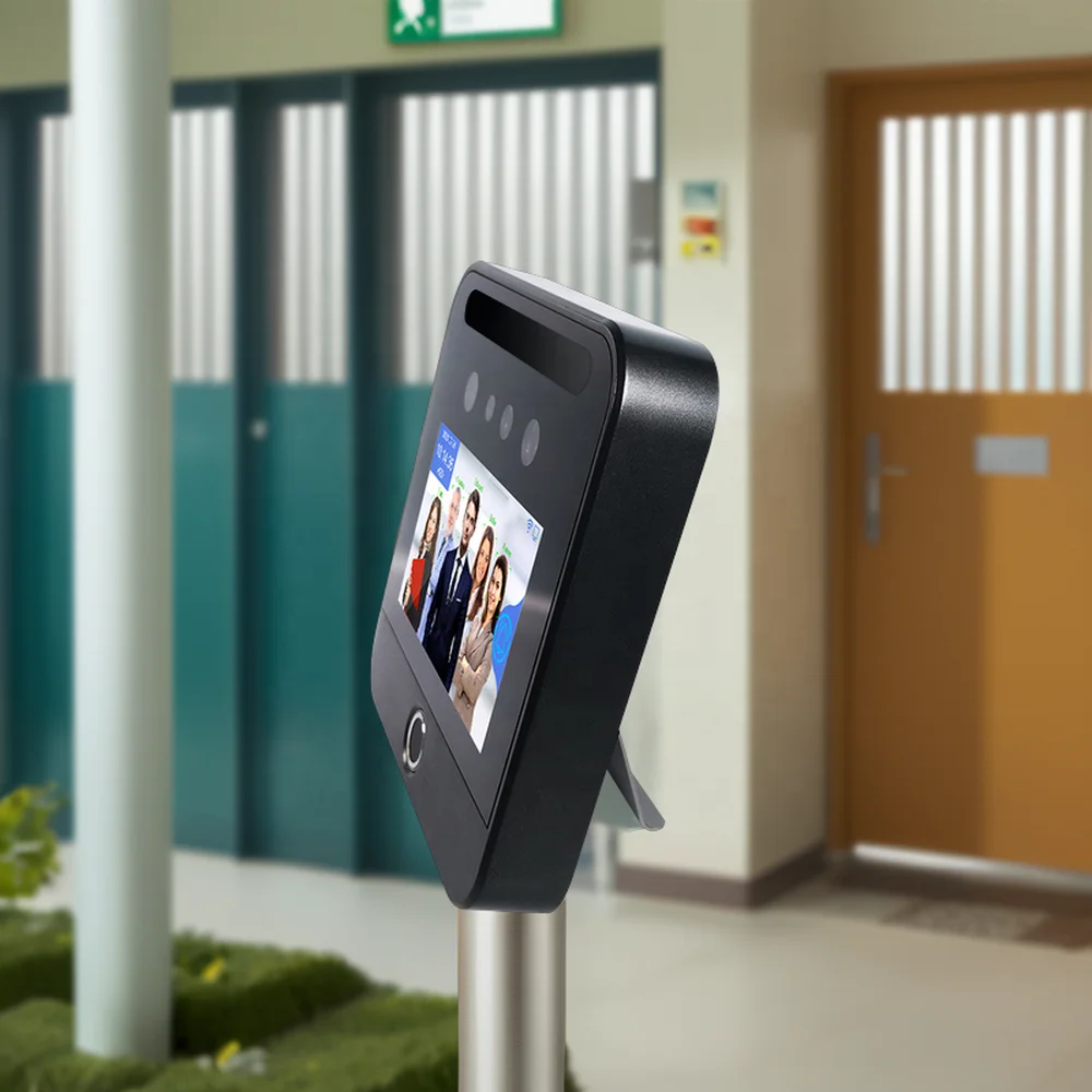 4G Dynamic Facial Recognition and Fingerprint Swiping Attendance and Access Control Machine All-in-One Time Recording Device
