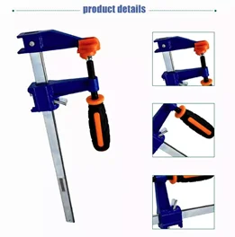 Forged frame ratchet F Bar Clamp Metal Woodworking Clip heavy duty f clamp For Woodworking