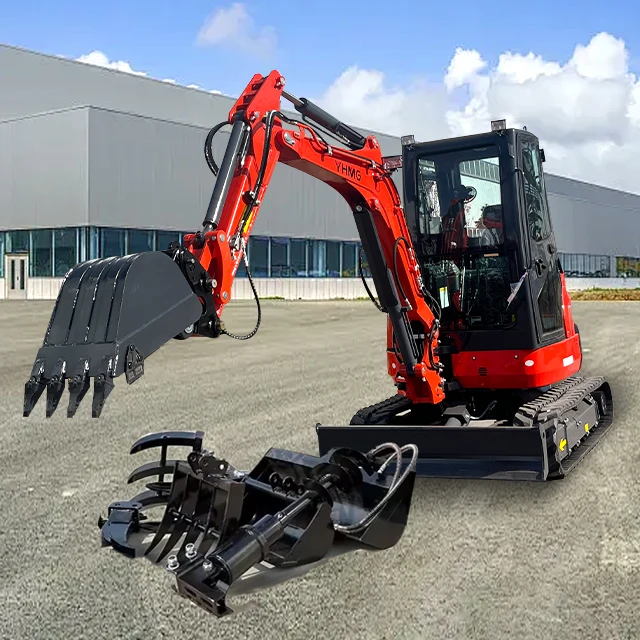 Mini Excavator 3 Ton Supplier Crawler EPA Euro5 kubota engine digger Free After Sale farm Excavator Machine Prices