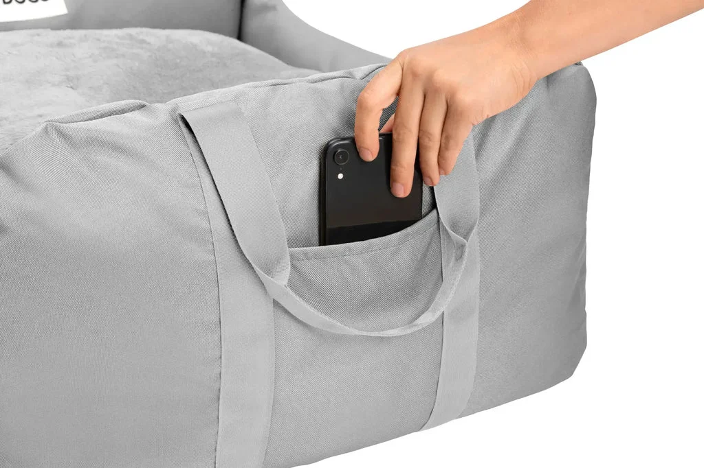 New Product Custom Safety Travel Pet Car Booster Sofa Seat Belt Foldable Medium Large Sized Dog Car Seat Cushion Covers Nonslip