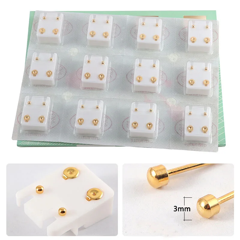 Wholesale Hot selling Stainless steel Ear piercing earrings  anti-allergy star heart models rhinestone pearl stud for women