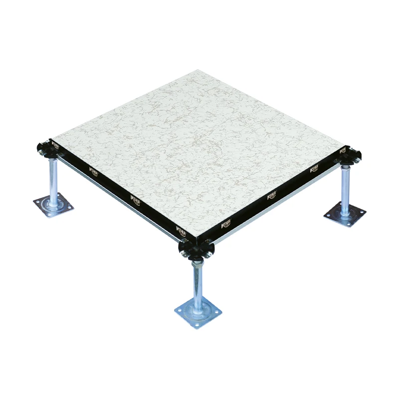 Steel Cement Panel 60x60 encapsulated calcium sulphate raised access floor