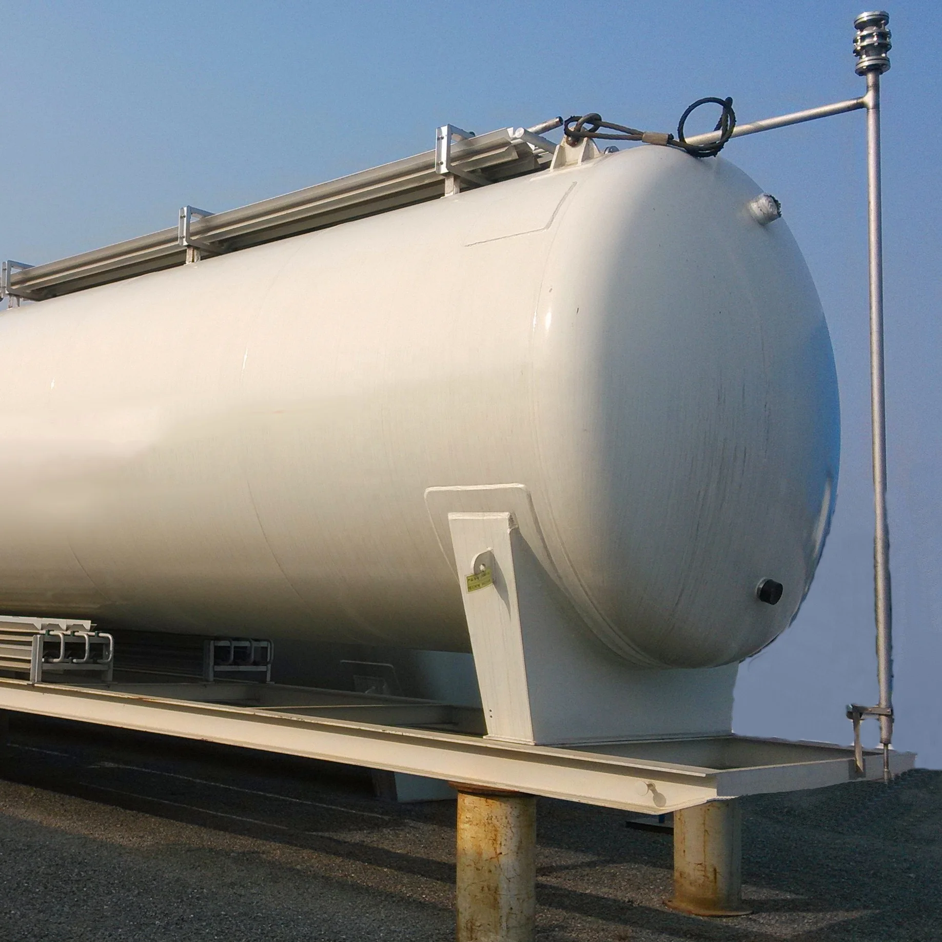 Fuel Chemical Storage Equipement LNG CNG Big Capacity Double Wall Tank Fuel Storage Tanks