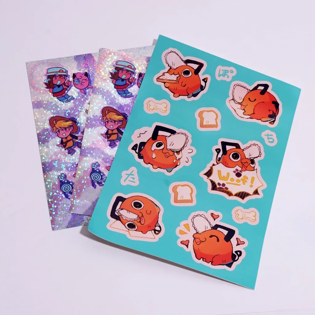 2023 New Product Custom Design Shiny Promotional Pu Dome Sticker With Your Design