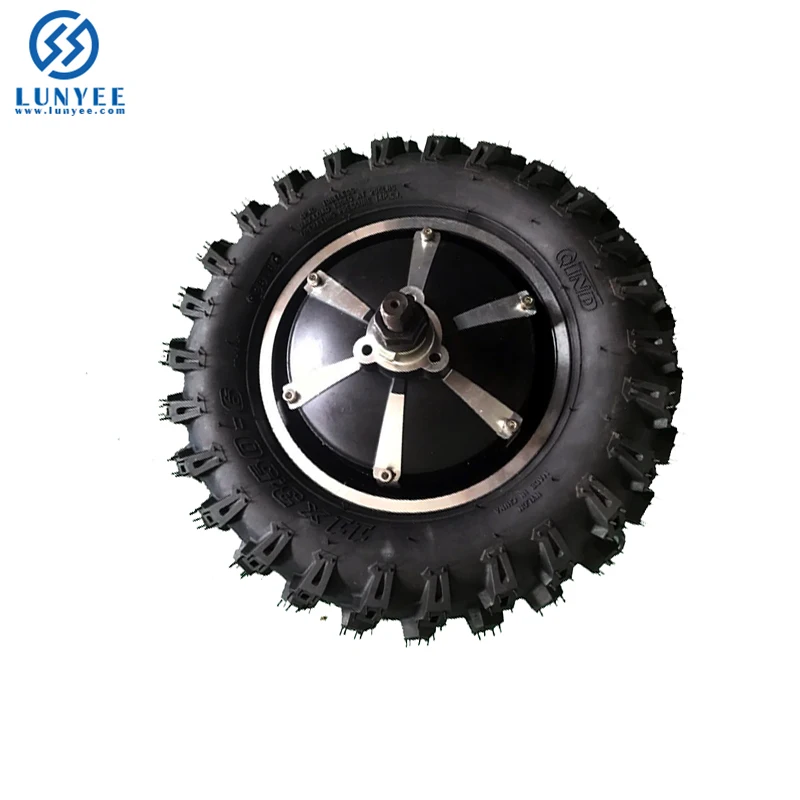 Factory direct 11 inch electric wheel barrow 24V 36V 500W electric wheelbarrow conversion kit