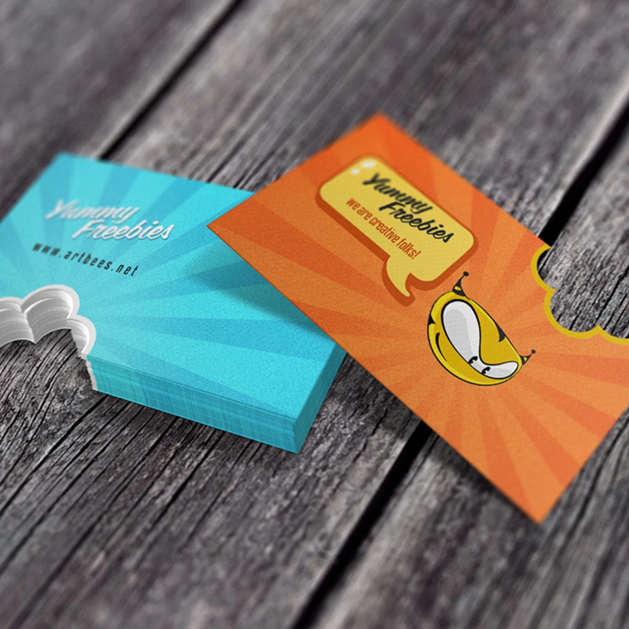 High quality printing thick paper luxury ycreative die cut business