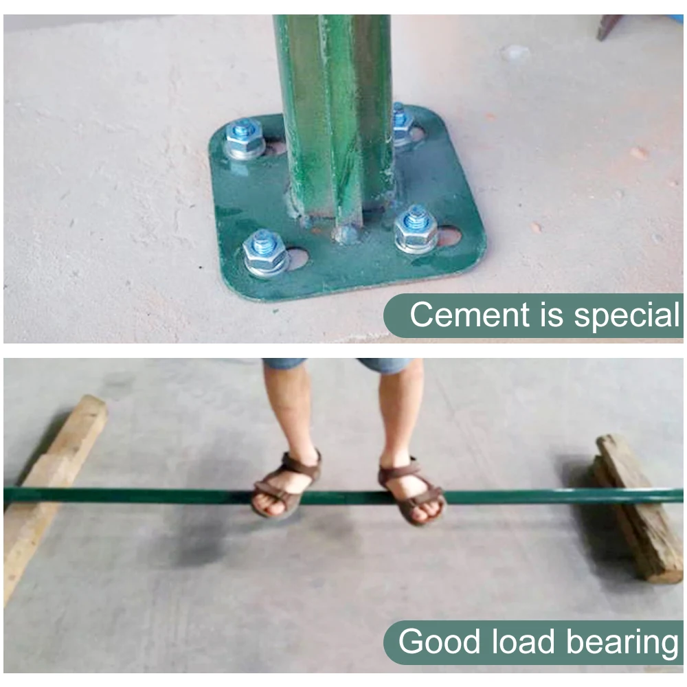 Holland fence post with Dovetail column Dutch net support pole euro mesh fence