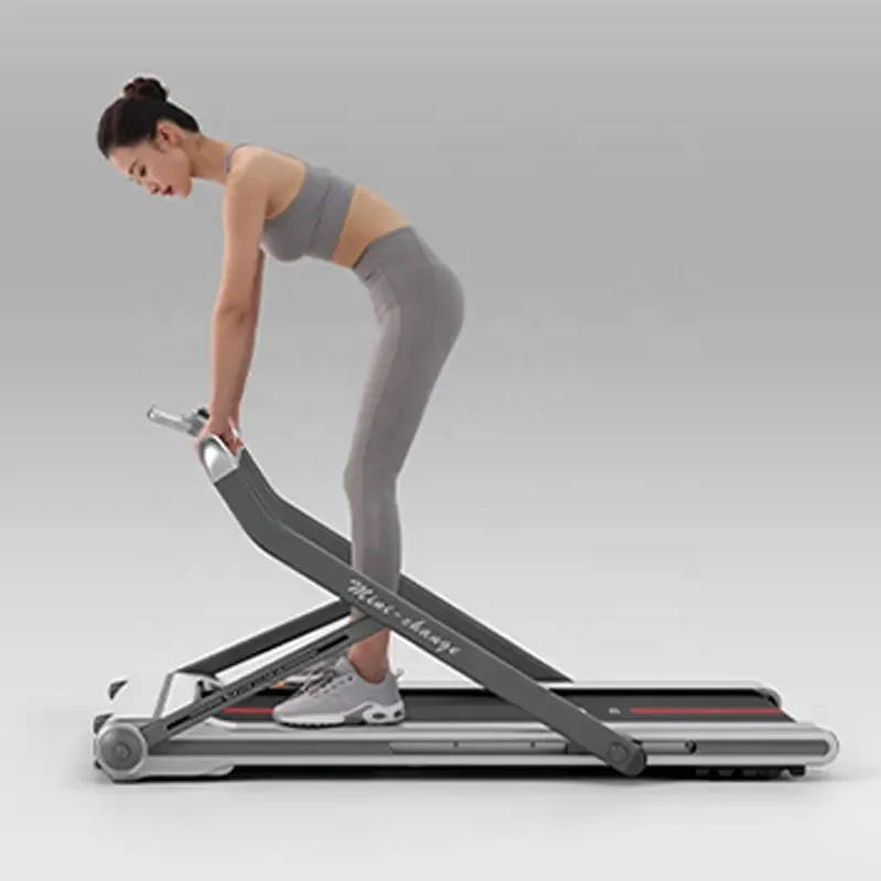 Mini portable treadmill foldable home fitness treadmill electric foldable treadmill machine mini change