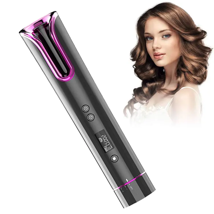 
 Волнистая Беспроводная Автоматическая бигуди cetl, многофункциональная яркая и модная бигуди для волос  