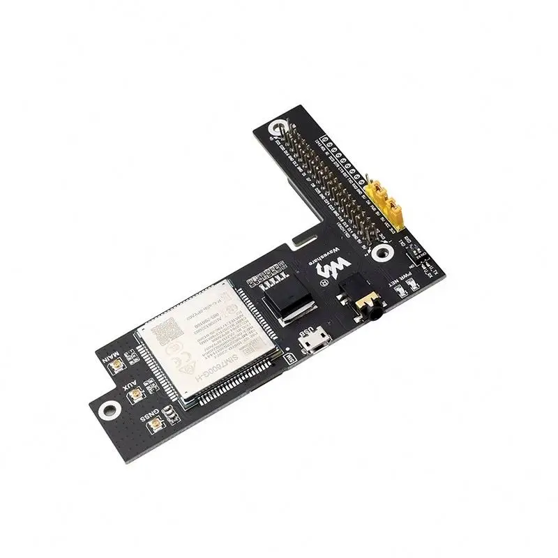 Roarkit SIM7600G-H 4G / 3G / 2G / GNSS Module for Jetson Nano, GPS Module Expansion Board for Raspberry Pi Global Applicable