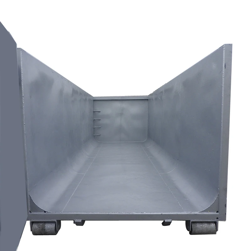 Hot dip galvanizing dumpster Stacking Bin roll off container