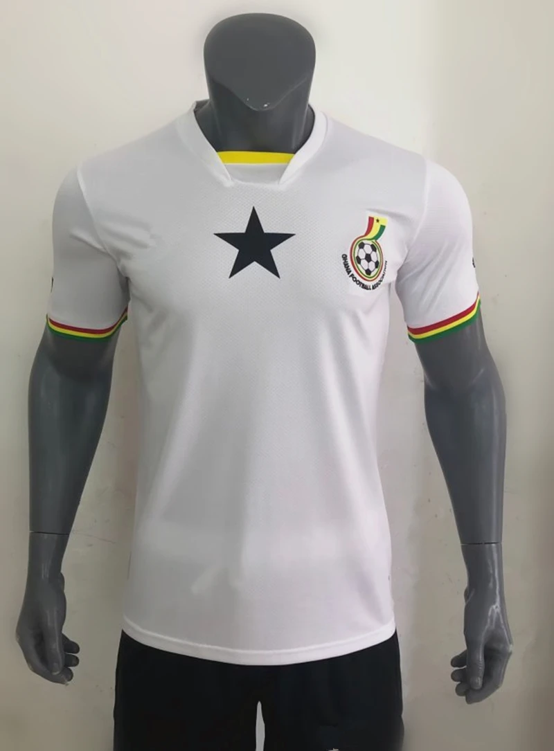 2022 Ghana soccer jerseys national team 2023 Home White THOMAS SCHLUPP J.AYEW KUDUS men football shirt customize