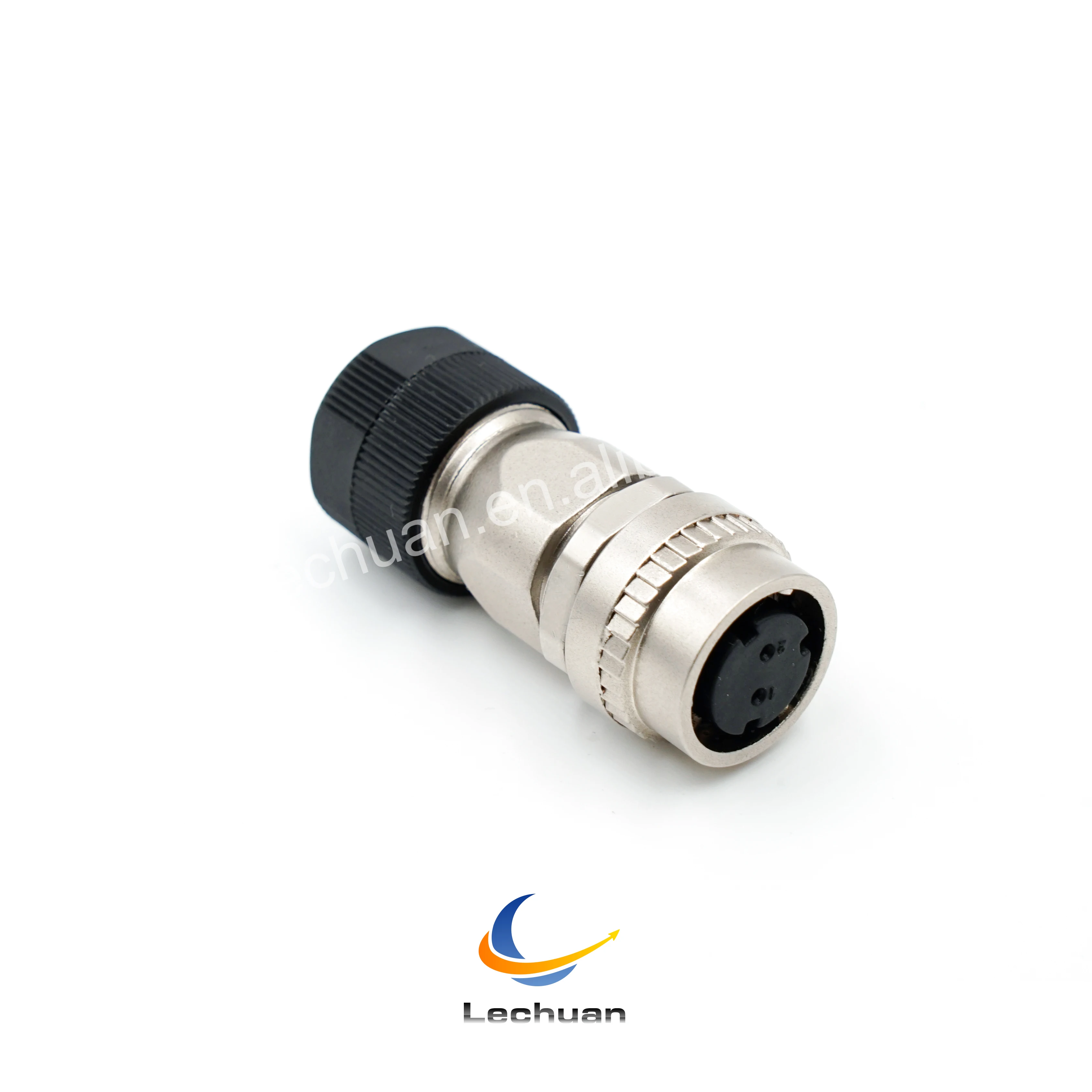 One-Touch Locking Style  Small Sized Circular Connectors Encoder Connector 2Pin Metal Straight  Plug DDK CM10-SP2S-S Connector