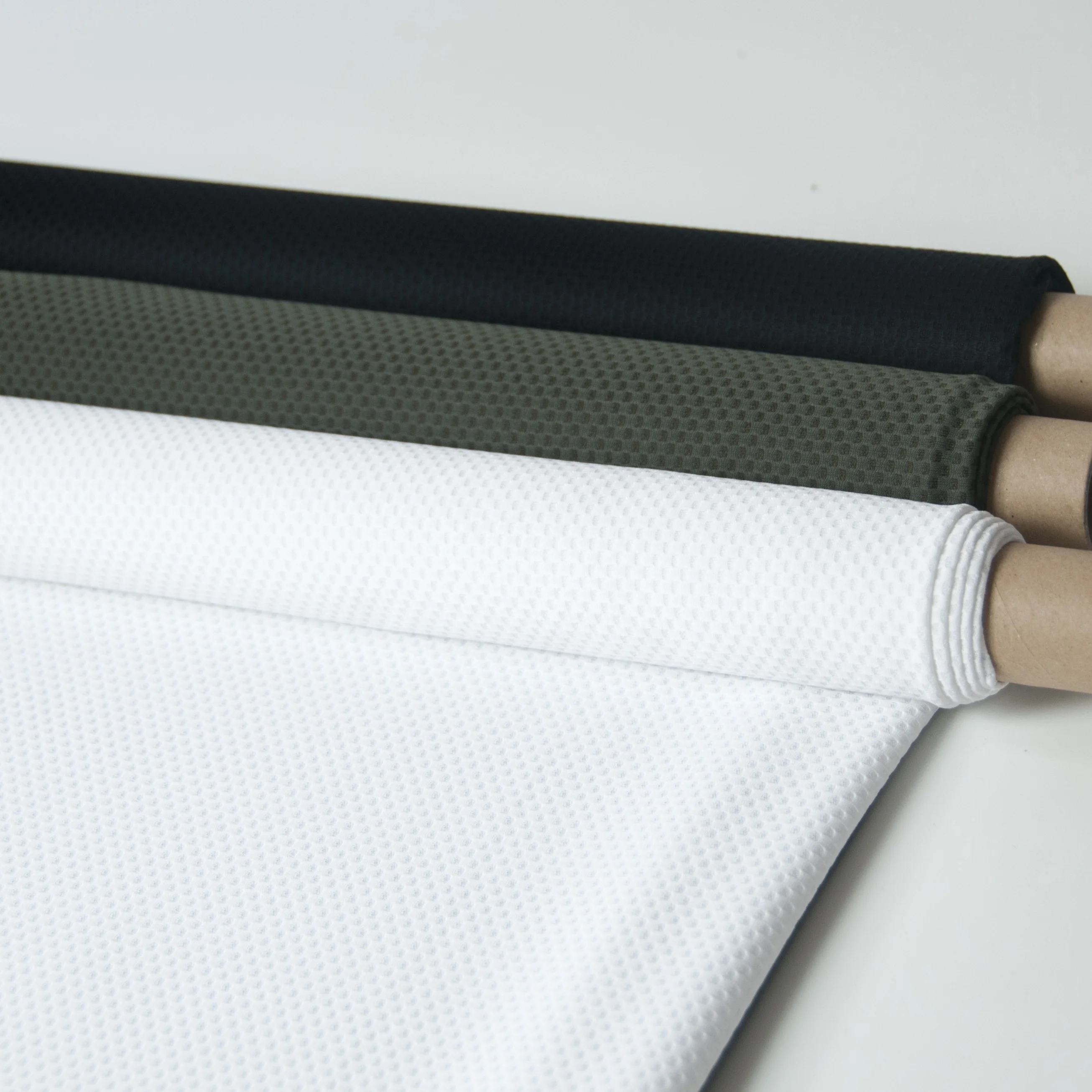 NEW ARRIVAL 100%POLYESTER BUBBLE MESH CHEMICAL WICKING for SPORTSWEAR