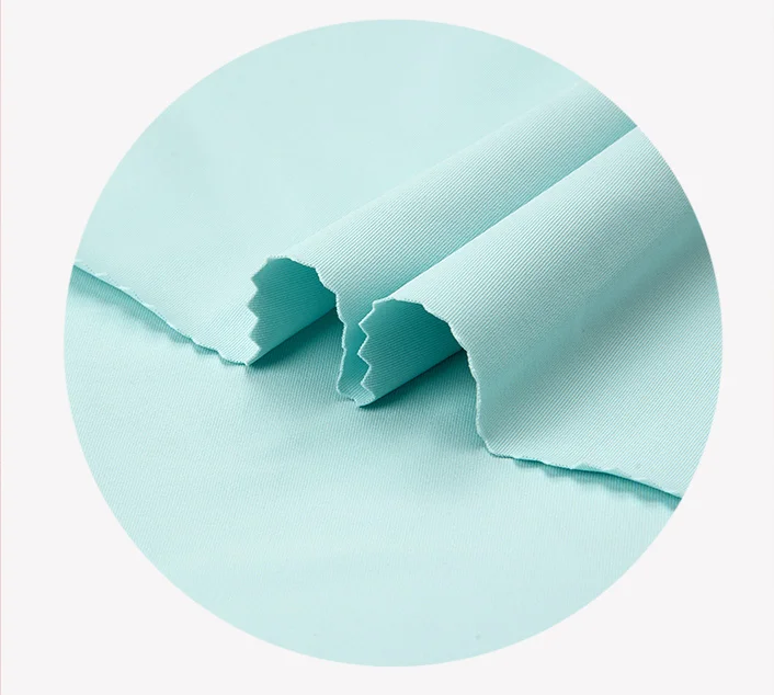 Wholesale clothing High quality custom 50% polyester 50% cotton 220g Knitted fabric Double Faced for Garment for Tshirt
