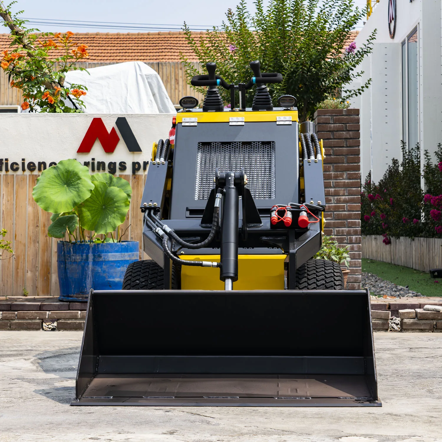 Meng Brand New TY-323S grass tire wheel petrol model mini loader 23hp loader