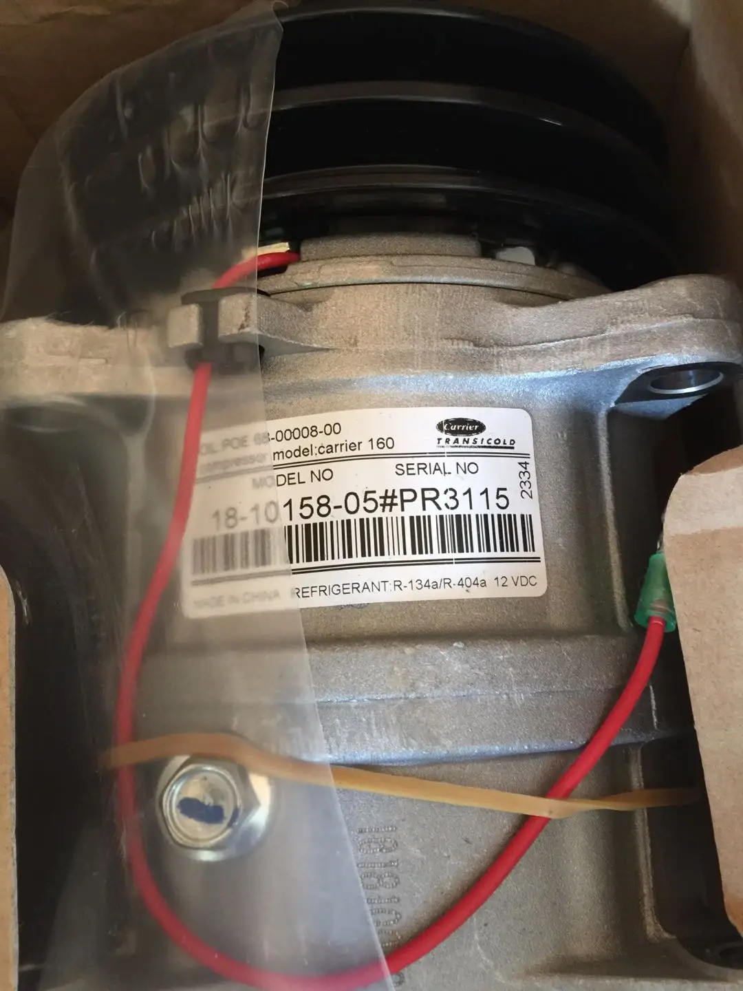 12v/24v TK16/QP16 R404a car air conditioning compressor for truck bus cooling system